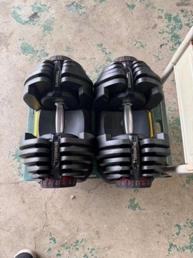 決まりました⚠️3/9まで??税込☆格安中古品☆可変式ダンベル☆2セット☆フィットネス☆トレーニング