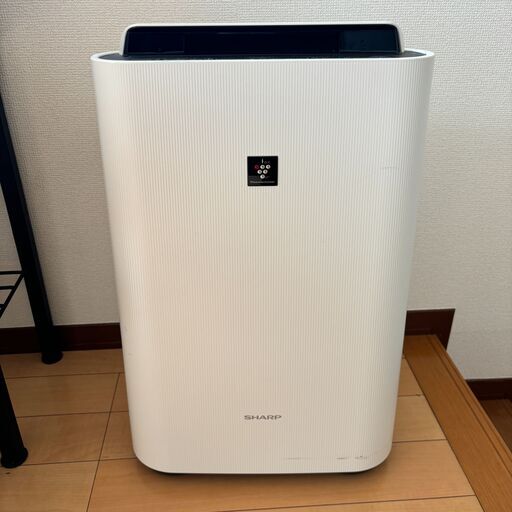 シャープ 加湿 空気清浄機 プラズマクラスター 7000 スタンダード 13畳 / 空気清浄 23畳 2019年モデル ホワイト KC-L50-W