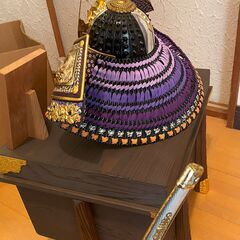 武蔵朔太郎　兜　五月人形　刀飾り の画像