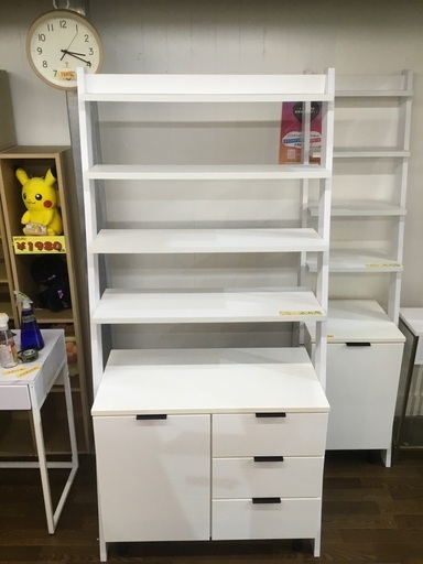 ▼値下げしました。　配達可【サイドボード】【食器棚】【棚】【収納】クリーニング済【管理番号10603】 