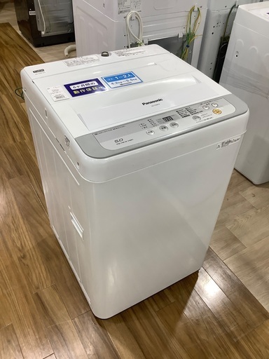 全自動洗濯機　Panasonic NA-F50B10 5.0kg 2017年製　入荷致しました！