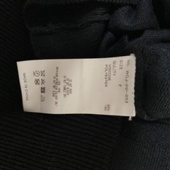 wcj ドッキングニットプルオーバー　黒の画像