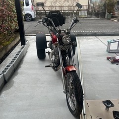 ビラーゴ250 中華トライクカスタム　書類ありの画像
