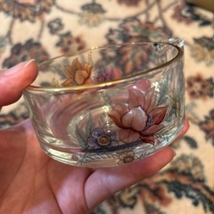 耐熱ガラスのカップ2個セットの画像