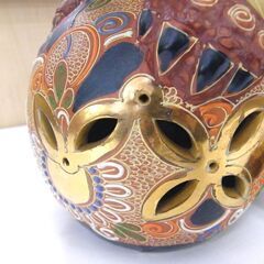 九谷焼 獅子 玉獅子 玉のり獅子 高さ 約27m 中古 札幌市厚別区 厚別店の画像