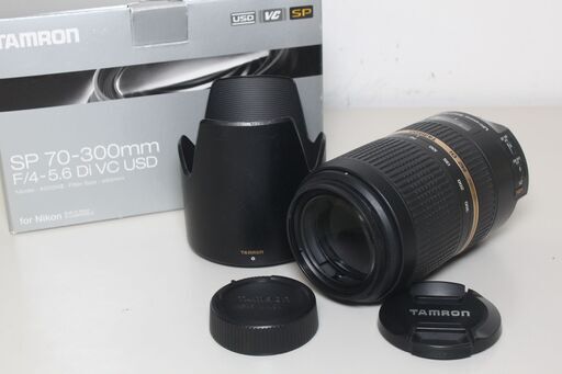 TAMRON/SP 70-300mm F/4-5.6 Di VC USD（A005）/Nikon用望遠ズームレンズ ④
