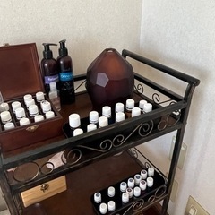 【引き取り先決定】エステワゴン　アンティーク風の画像