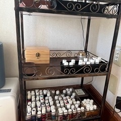 【引き取り先決定】エステワゴン　アンティーク風の画像