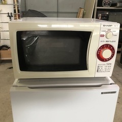 配達応談 2015年 シャープ RE-T3-W5 電子レンジ 動...