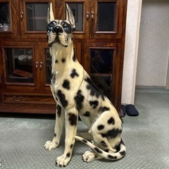 グレートデンの置物