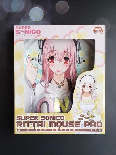 すーぱーそに子　立体マウスパッド