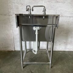 1槽シンク ステンレス 業務用 流し台 厨房 W600×D600×H101mm ⑤