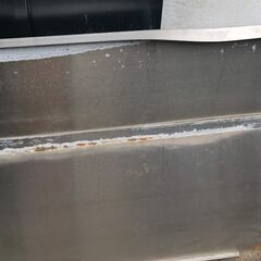 ステンレス板二枚の画像