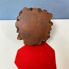 I395 🌈 ずっしりと重いカエルの置物 ⭐の画像