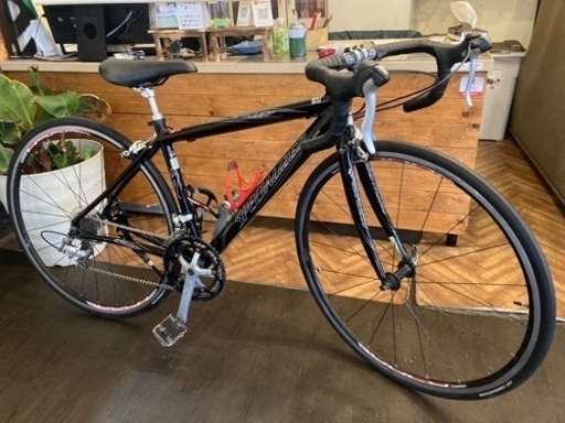 【値下げ！SPECIALIZED ALLEZ チェーン新品！】2×9速　700×25cロードバイク　ブラック×レッド