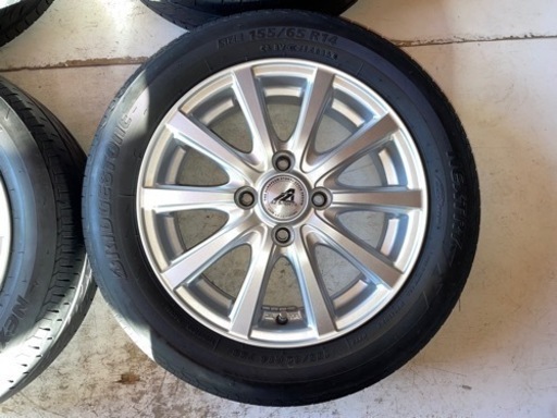 軽自動車用　AZ SPORTS 14インチ　4.5J 4H PCD100 ＋43