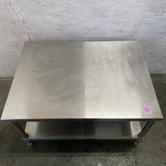 ステンレス作業台 棚 調理台 厨房 業務用 W950×D900×H560mm ⑧  の画像