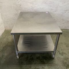 ステンレス作業台 棚 調理台 厨房 業務用 W950×D900×H560mm ⑧  の画像