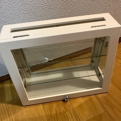 ガラス　ボックス　棚