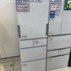 SHARP 5ドア大型冷蔵庫　MR-V33G-W  2022年製