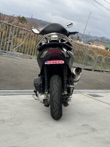 マットブラック2022年PCX125 ホンダカスタム多数12000キロ自賠責1年半