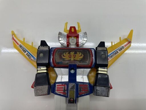 当時物 クローバー 無敵ロボ トライダー G7 バードアタック ダイカスト