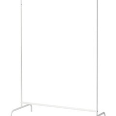 IKEA 洋服ラック ハンガーラック 物干し竿、ロープ