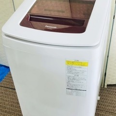 (送料無料) 洗濯・乾燥機 洗8kg 乾4.5kg 暖かい風で完全に乾かす panasonic 泡洗浄 新品価13万 ⑤