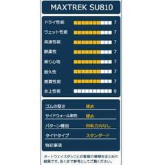 新品未使用 4本セット 155/65R13 タイヤ サマータイヤ MAXTREK SU-810(PC)の画像