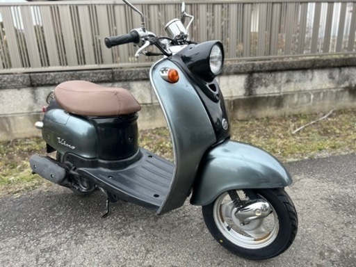 ビーノ快速2スト☆タイヤ・バッテリー・シート・プラグ・ミラーなど新品交換^_^色々整備で快調☆50cc原付スクーター☆