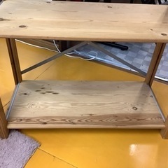 【リサイクルサービス八光】幅83cm　パイン材　ユニット5段シェルフの画像