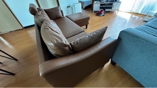 ソファー3人　20,000円→14,000円に値下げさせていただきました。 Today OK 店で購入した (２年前)