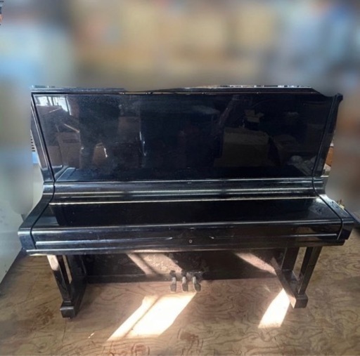 d120607 YAMAHA ヤマハ アップライトピアノ 鍵盤楽器 宮城県 引き取り ピアノ NO U1H 現状品 中古品