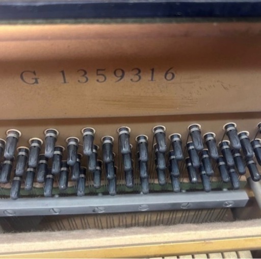 d120607 YAMAHA ヤマハ アップライトピアノ 鍵盤楽器 宮城県 引き取り ピアノ NO U1H 現状品 中古品