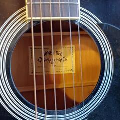 美品　値引きしました　HONEYーBEE  　w−15 アコスティックギターの画像