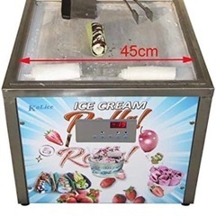 ロールアイスマシン/アイスクリーム★ほぼ新品です★カウンタートップ　100V ★購入価格19万円程 の画像