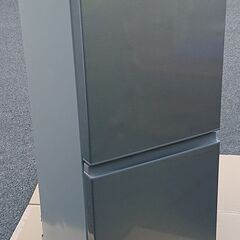 ?山口市、2ドア冷蔵庫126L￥29800位⇒￥15800?極美品?アクアAQR-13K(S)