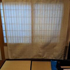 31日まで値下げしました！日避けのれん！軽量！美品の画像