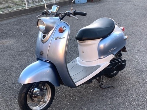 神奈川県藤沢市発。ヤマハ　ビーノクラッシックSA10J。奇跡の実走行距離2060キロの新古車。