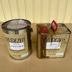 KREIDEZEIT グロスクリアオイル、ラペンワックス 