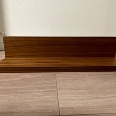 【無印良品】壁に付けられる家具棚