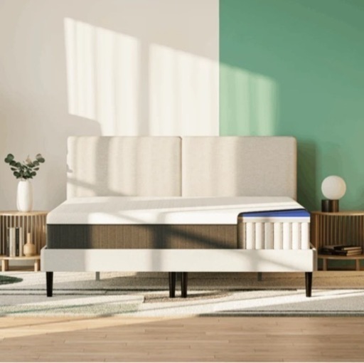 ダブルサイズ　エマスリープ　マットレス　家具 ベット　
ふとん