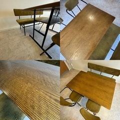 ジャーナルスタンダードファニチャーで購入 ダイニングテーブル チェアー 家具 椅子 ダイニングチェア家具 ダイニングセットの画像