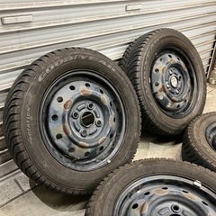 【3078】21年製 155/65R13 グッドイヤー ベクターフォーシーズン モコ MRワゴン パレット ルークスの画像