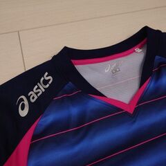 【asics】 吸汗速乾ウェアの画像