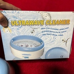 ウルトラウェーブクリーナー　メガネや装飾品などの汚れ落としの画像