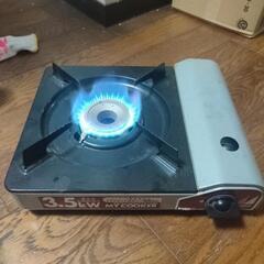 ガステーブル　コンロ付き