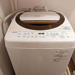 取りに来てくれる方限定　東芝 2018年式 洗濯機 6k