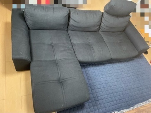 （決まりました）3人掛けローソファ