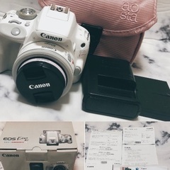 Canon EOS kiss X7 白 ホワイトボディパンケーキ...